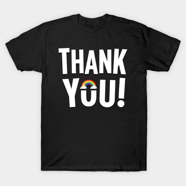 Thank You Key Worker Rainbow T-Shirt by PlantSlayer